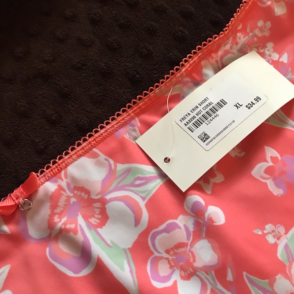 ++2 for $20++ Freya Lingerie Erin Short (Hipster) Hot Coral - Picture 4 of 7